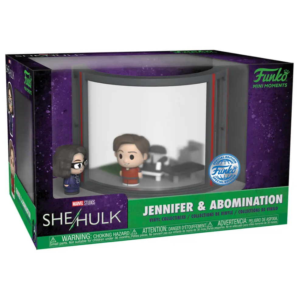 Figurka winylowa She-Hulk POP! Mini Moment Jennifer & Abomination 5 cm zdjęcie produktu