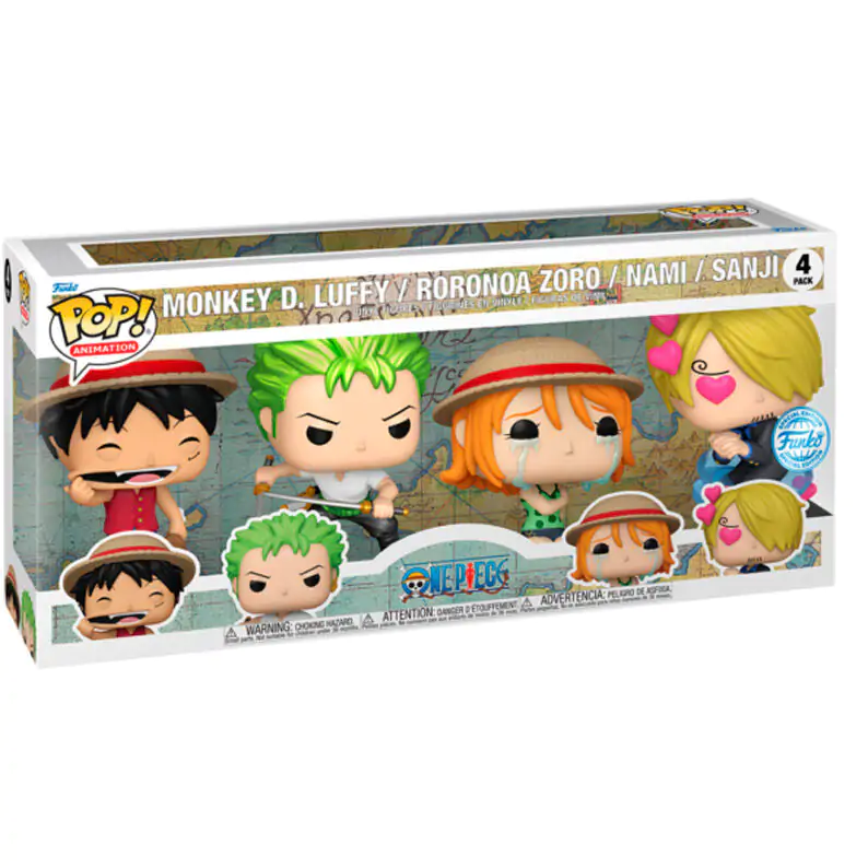 Funko POP! zestaw 4 figurek One Piece Exclusive zdjęcie produktu