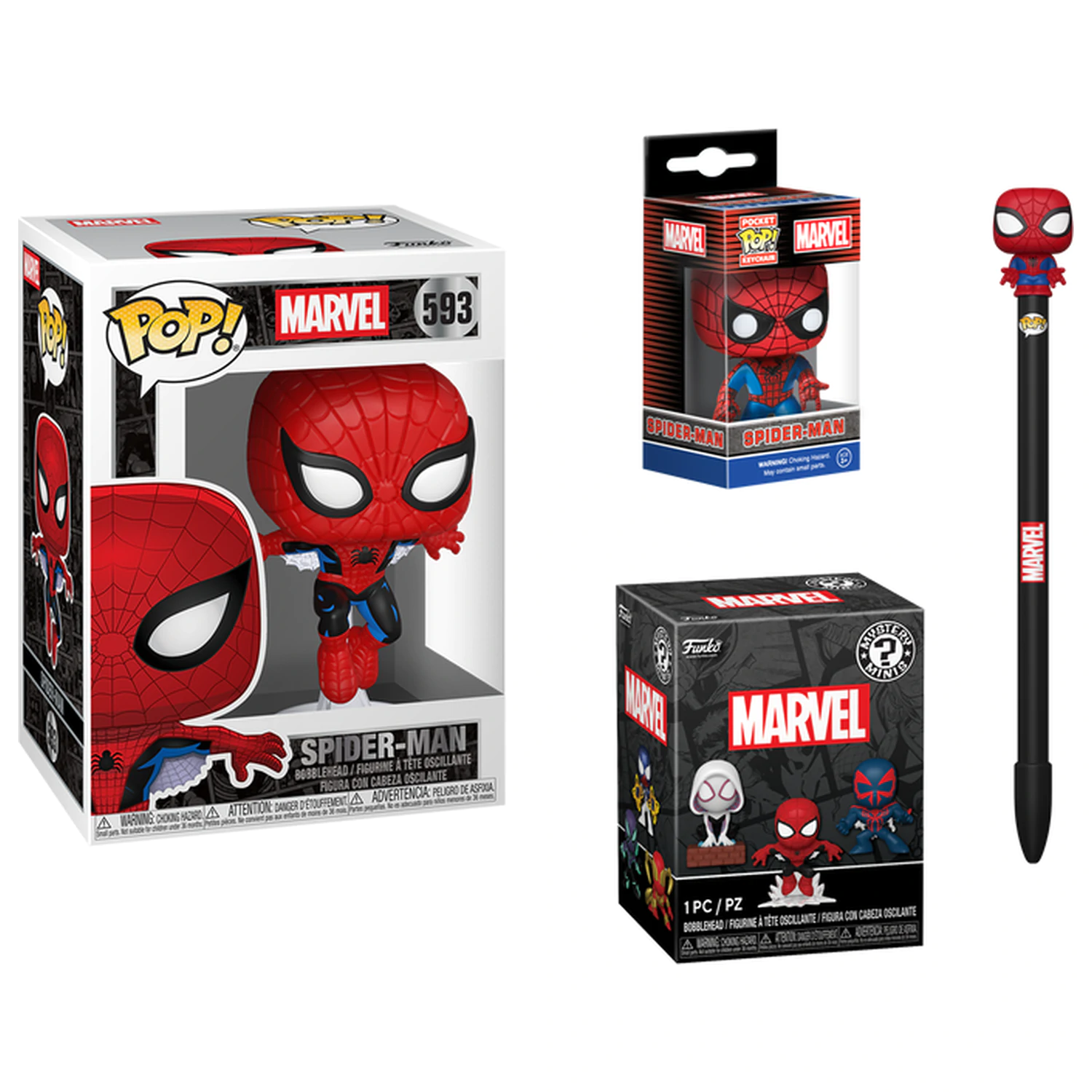 Funko POP Pack Bundle Marvel Spider-Man zdjęcie produktu