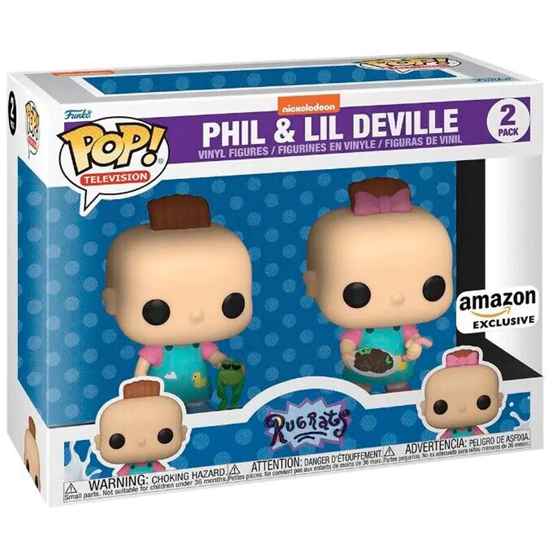 POP! pack 2 figurki Rugrats Phil & Lil Exclusive zdjęcie produktu