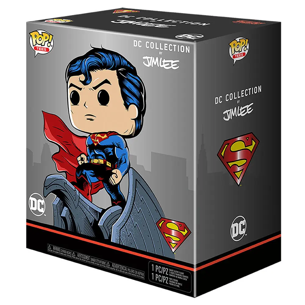 Funko POP & Tee DC Comics Jim Lee Superman figurka i koszulka w pudełku zdjęcie produktu