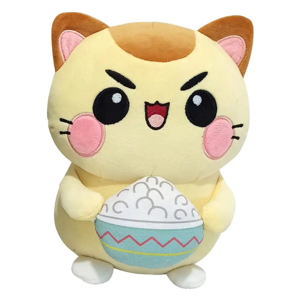 Śmieszna Figurka Pluszowego Kota z Ryżem 25 cm zdjęcie produktu