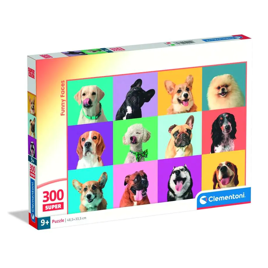 Funny Faces super puzzle 300 elementów zdjęcie produktu