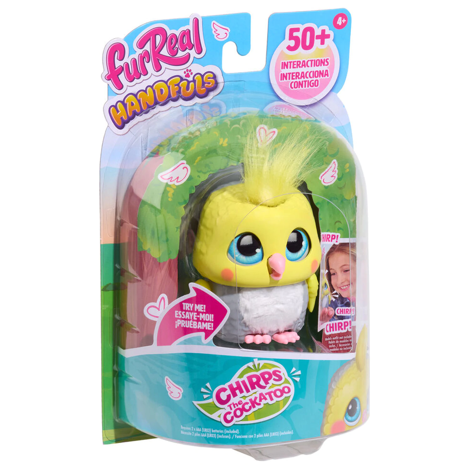 FurReal Handfuls Cockatoo interaktywna lalka zdjęcie produktu