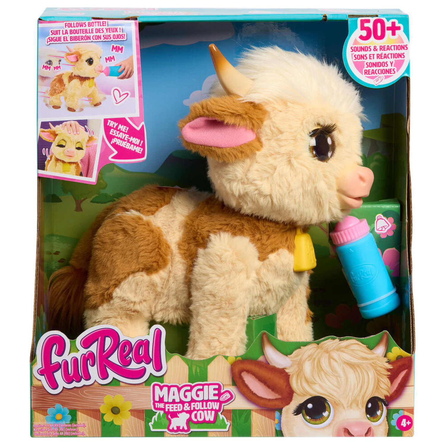 FurReal Maggie the Cow interaktywna pluszowa zabawka zdjęcie produktu