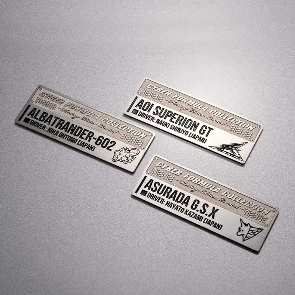 Future GPX Cyber Formula Pojazdy 3-Pak Asurada G.S.X i Albatrander 602 i Aoi Superion GT Zestaw Heritage Edition 7 cm zdjęcie produktu