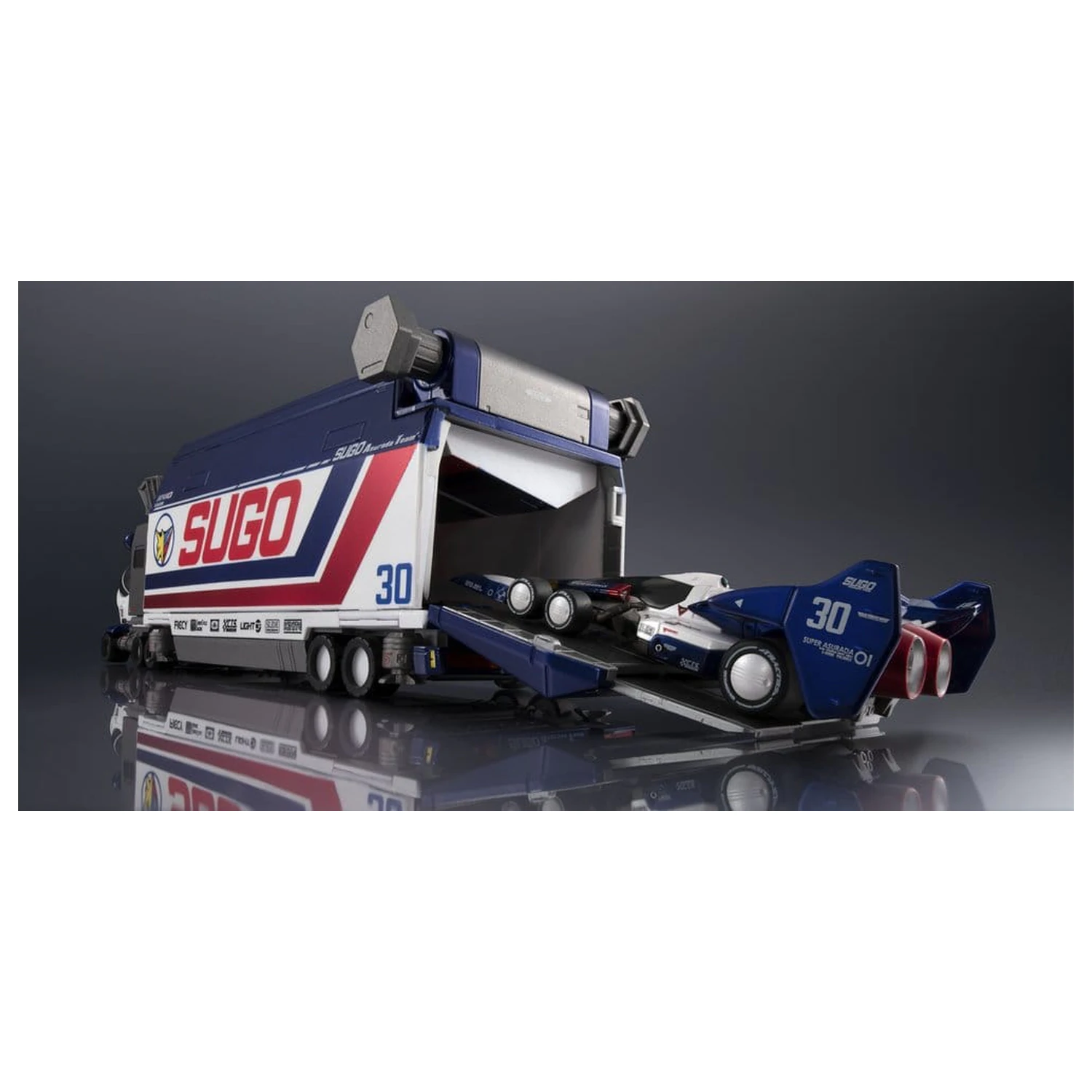 Future GPX Cyber Formula Collection Vehicles Zestaw 2 Sugolegerd 10V5000 i Super Asurada 01 Circuit Mode -Heritage Edition- DX 22 cm (z prezentem) zdjęcie produktu