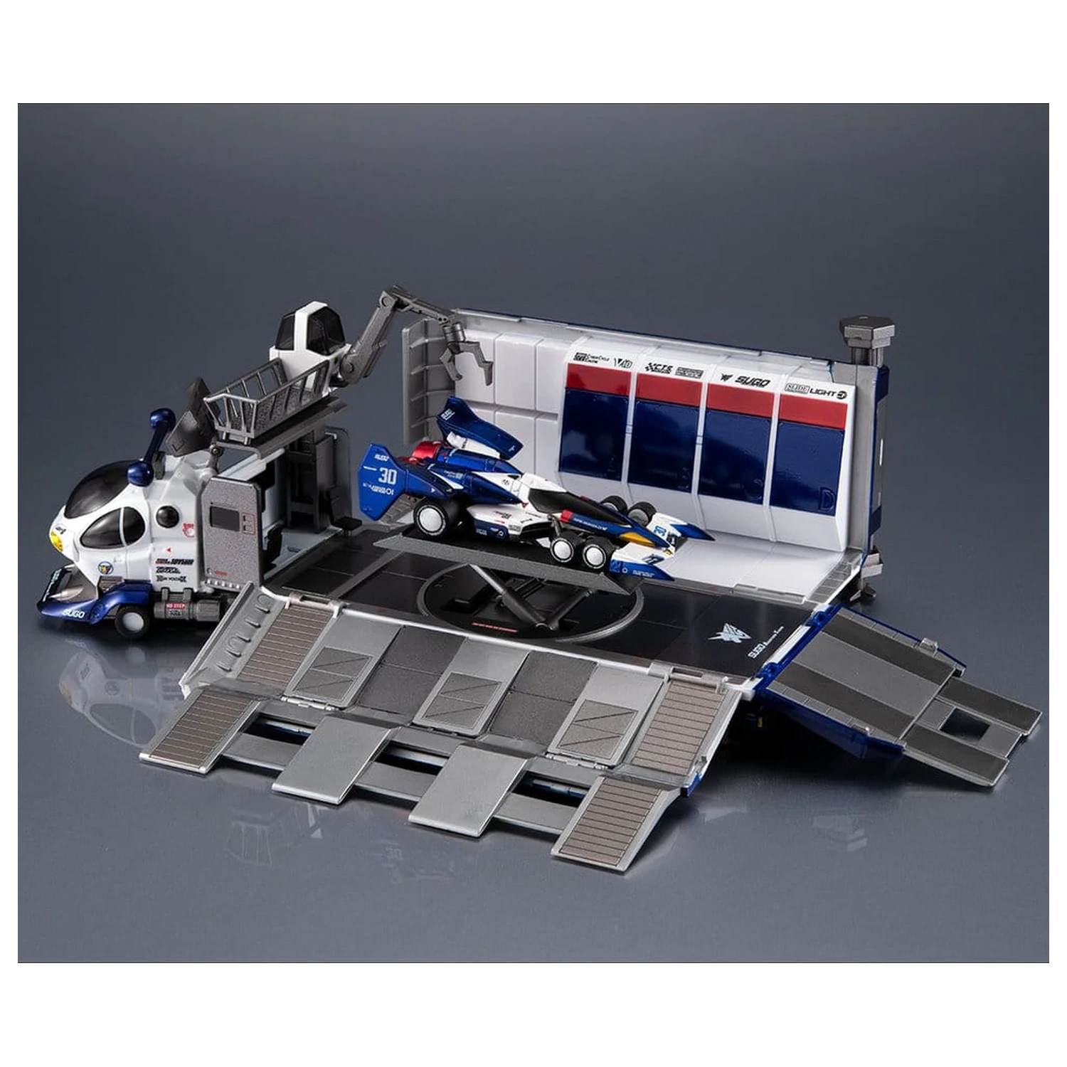 Future GPX Cyber Formula Collection Vehicles Zestaw 2 Sugolegerd 10V5000 i Super Asurada 01 Circuit Mode -Heritage Edition- DX 22 cm (z prezentem) zdjęcie produktu