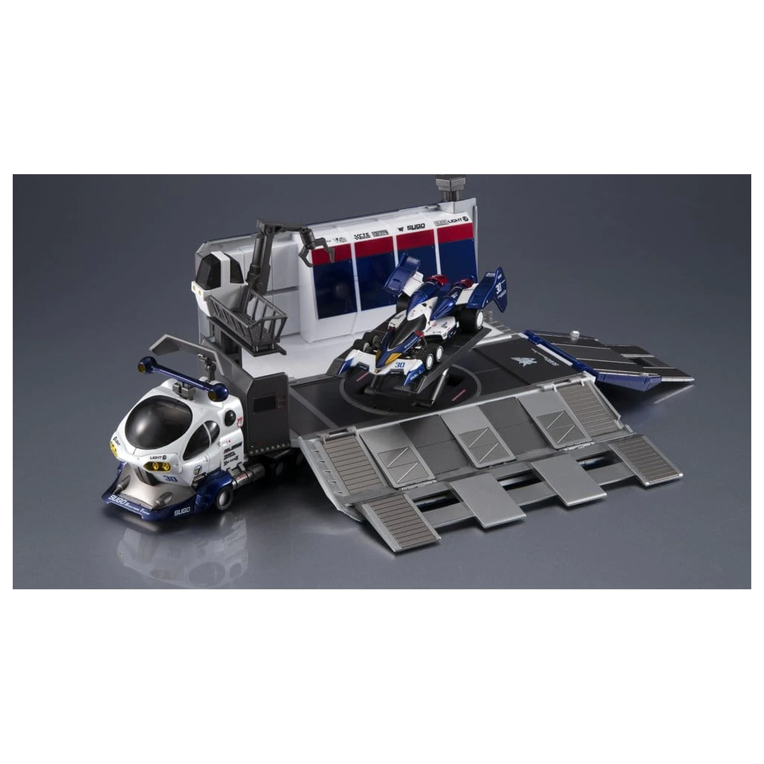 Future GPX Cyber Formula Collection Vehicles Zestaw 2 Sugolegerd 10V5000 i Super Asurada 01 Circuit Mode -Heritage Edition- DX 22 cm (z prezentem) zdjęcie produktu