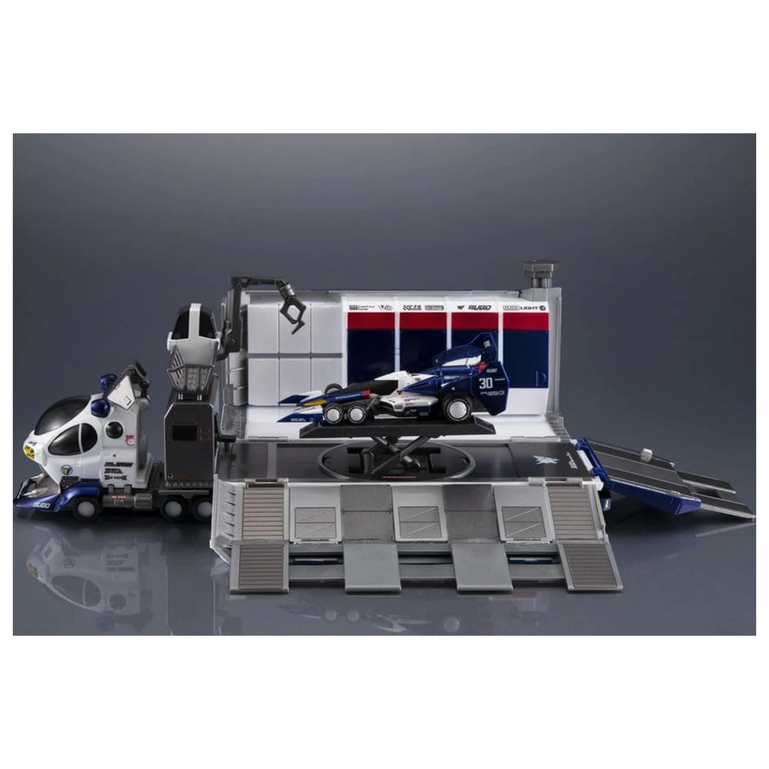 Future GPX Cyber Formula Collection Vehicles Zestaw 2 Sugolegerd 10V5000 i Super Asurada 01 Circuit Mode -Heritage Edition- DX 22 cm (z prezentem) zdjęcie produktu