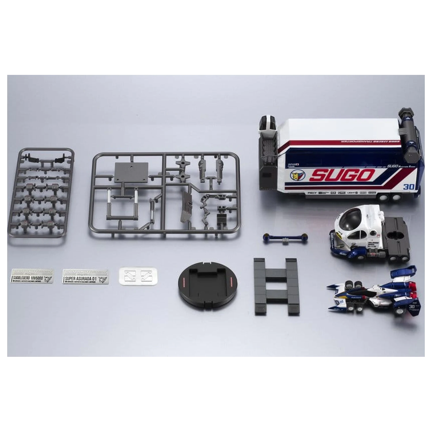 Future GPX Cyber Formula Collection Vehicles Zestaw 2 Sugolegerd 10V5000 i Super Asurada 01 Circuit Mode -Heritage Edition- DX 22 cm (z prezentem) zdjęcie produktu