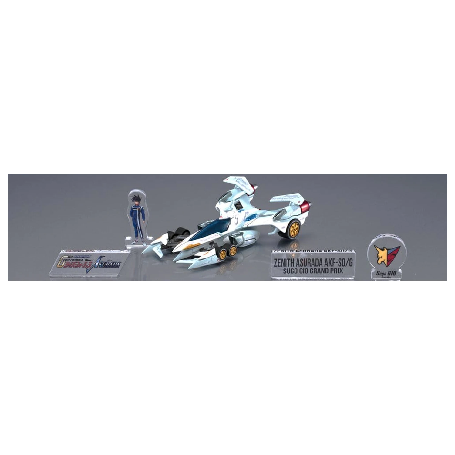 Future GPX Cyber Formula Cyber Formula Collection -Heritage Edition- Pojazd DX Asurada Zenith Asurada AKF-S0/G Zestaw Roll Out 15 cm zdjęcie produktu
