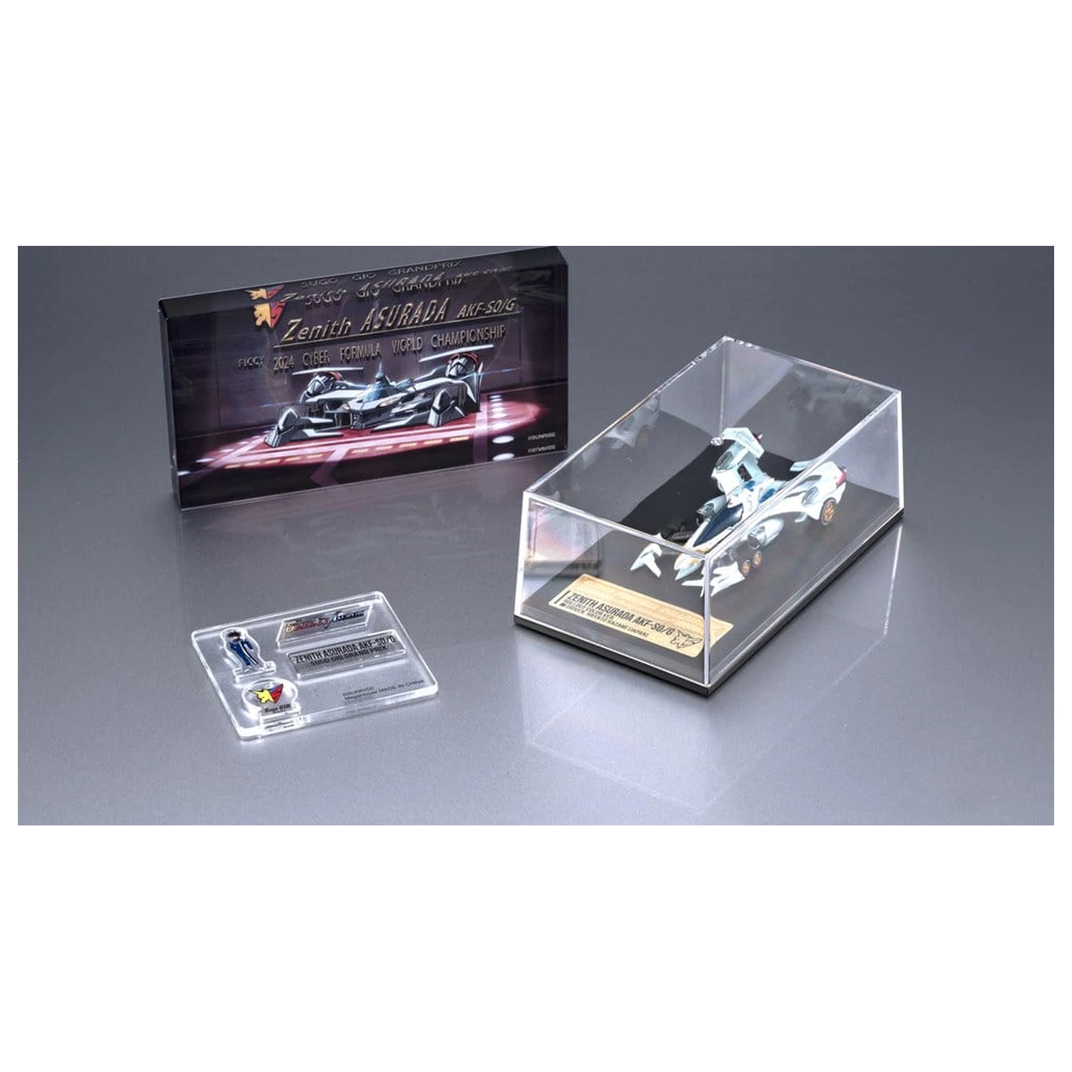 Future GPX Cyber Formula Cyber Formula Collection -Heritage Edition- Pojazd DX Asurada Zenith Asurada AKF-S0/G Zestaw Roll Out 15 cm zdjęcie produktu