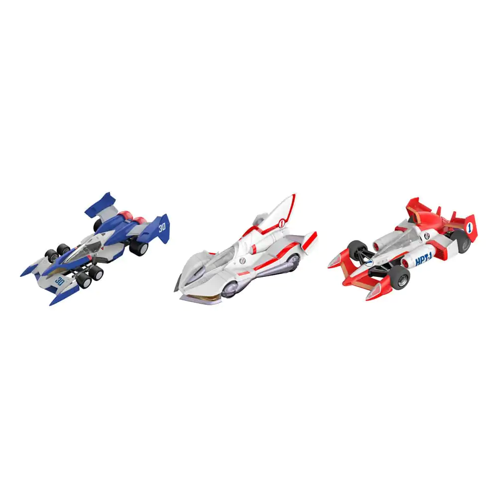Future GPX Cyber Formula Vehicles 3-pak Super Asurada 01 Circuit Mode & AKnight Savior 005 & Ishzark Renewal Repeat Edition model kit 11 cm (z prezentem) zdjęcie produktu