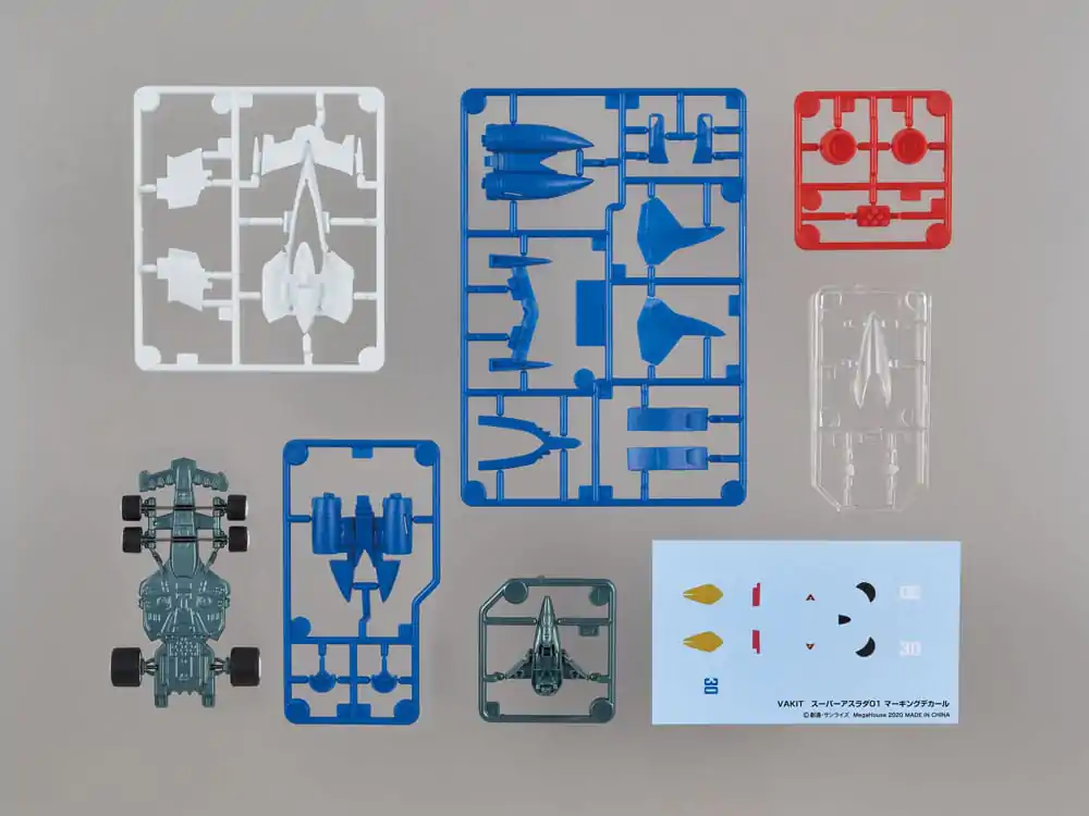 Future GPX Cyber Formula Vehicles 3-pak Super Asurada 01 Circuit Mode & AKnight Savior 005 & Ishzark Renewal Repeat Edition model kit 11 cm (z prezentem) zdjęcie produktu