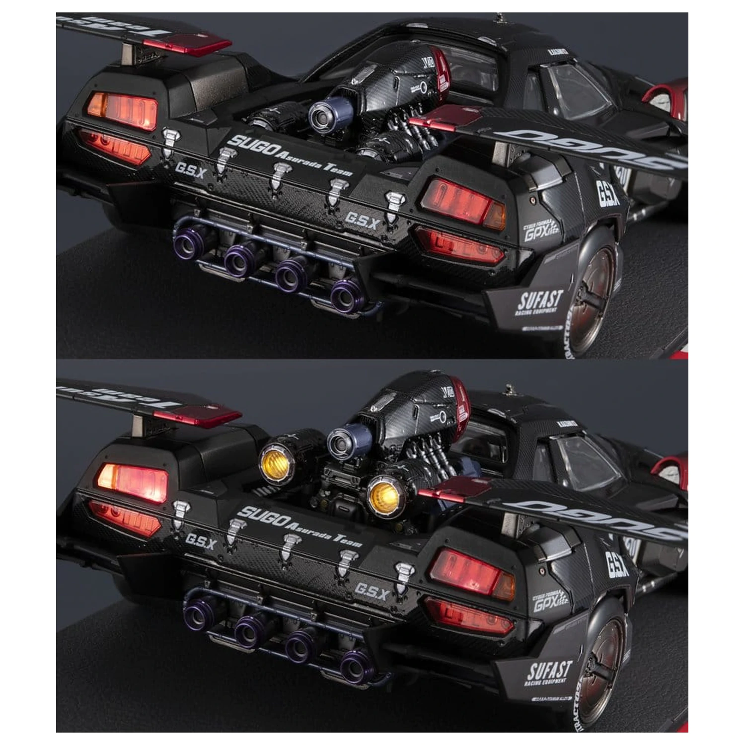 Future GPX Cyber Formula Variable Action Hi-SPEC United Pojazd Asurada G.S.X RS SIREN 26 cm zdjęcie produktu