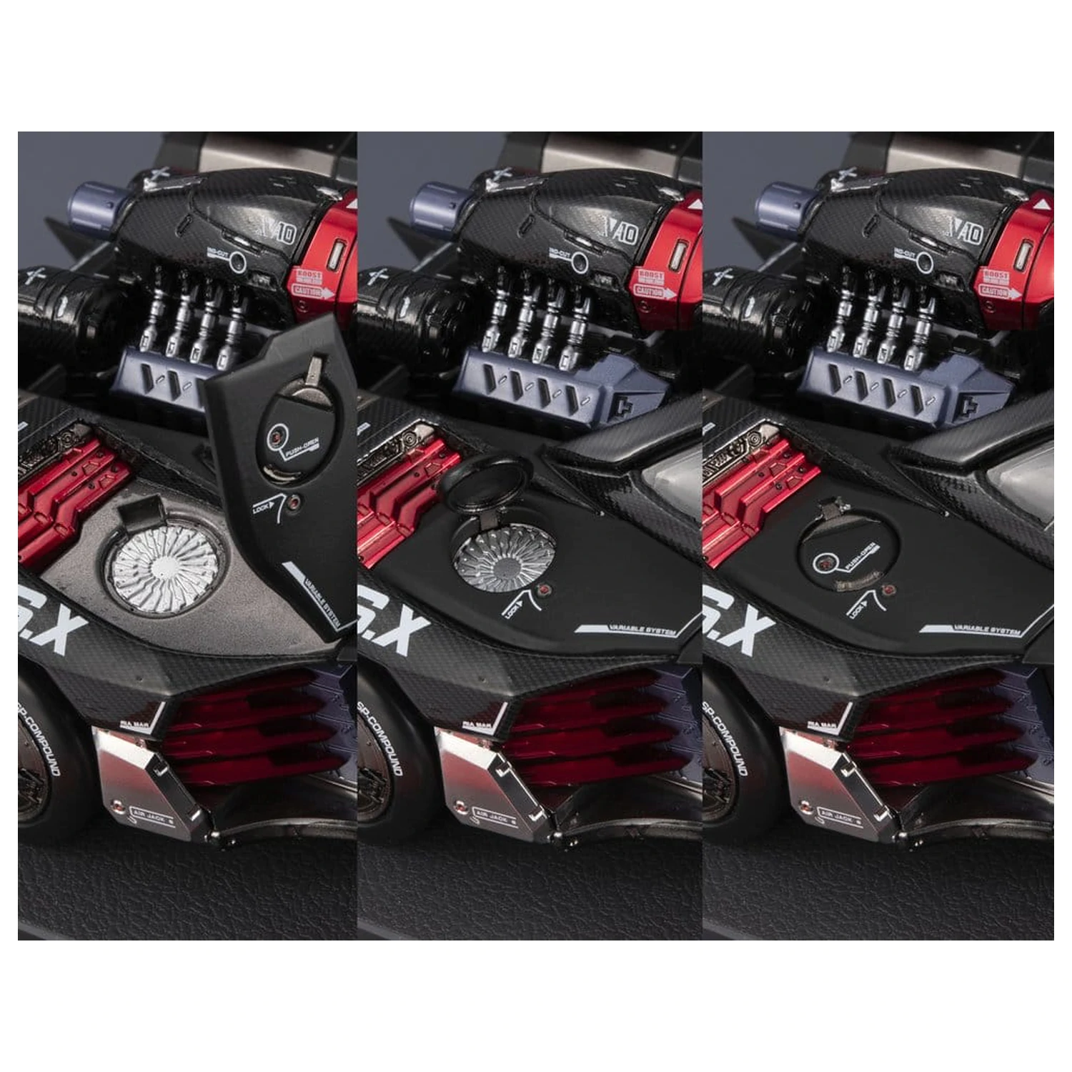 Future GPX Cyber Formula Variable Action Hi-SPEC United Pojazd Asurada G.S.X RS SIREN 26 cm zdjęcie produktu