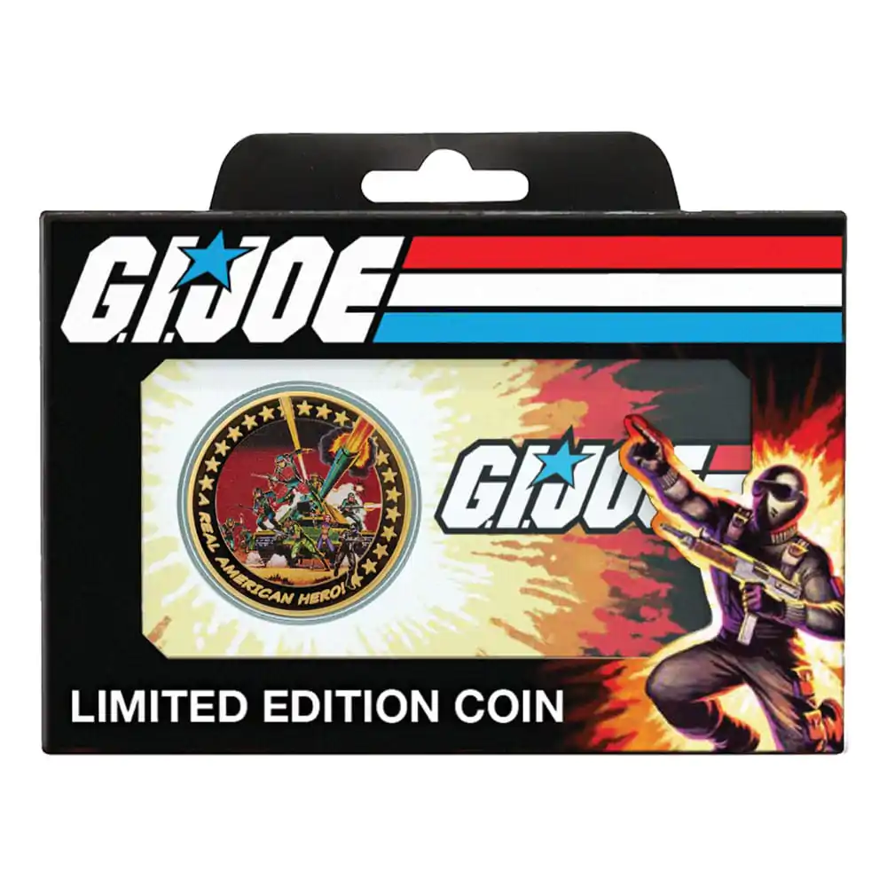 G.I. Joe Collectable Coin A Real American Hero 60th Anniversary Platerowany 24-karatowym złotem Limited Edition zdjęcie produktu