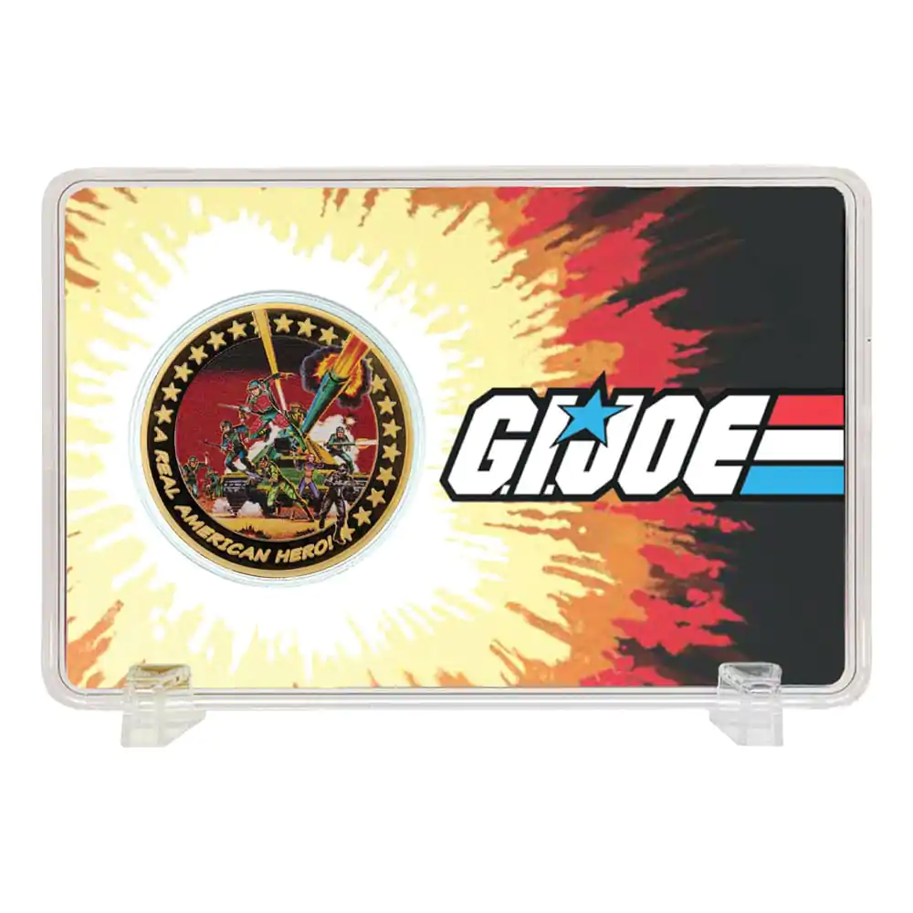 G.I. Joe Collectable Coin A Real American Hero 60th Anniversary Platerowany 24-karatowym złotem Limited Edition zdjęcie produktu