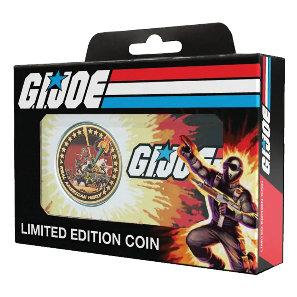 G.I. Joe Collectable Coin A Real American Hero 60th Anniversary Platerowany 24-karatowym złotem Limited Edition zdjęcie produktu