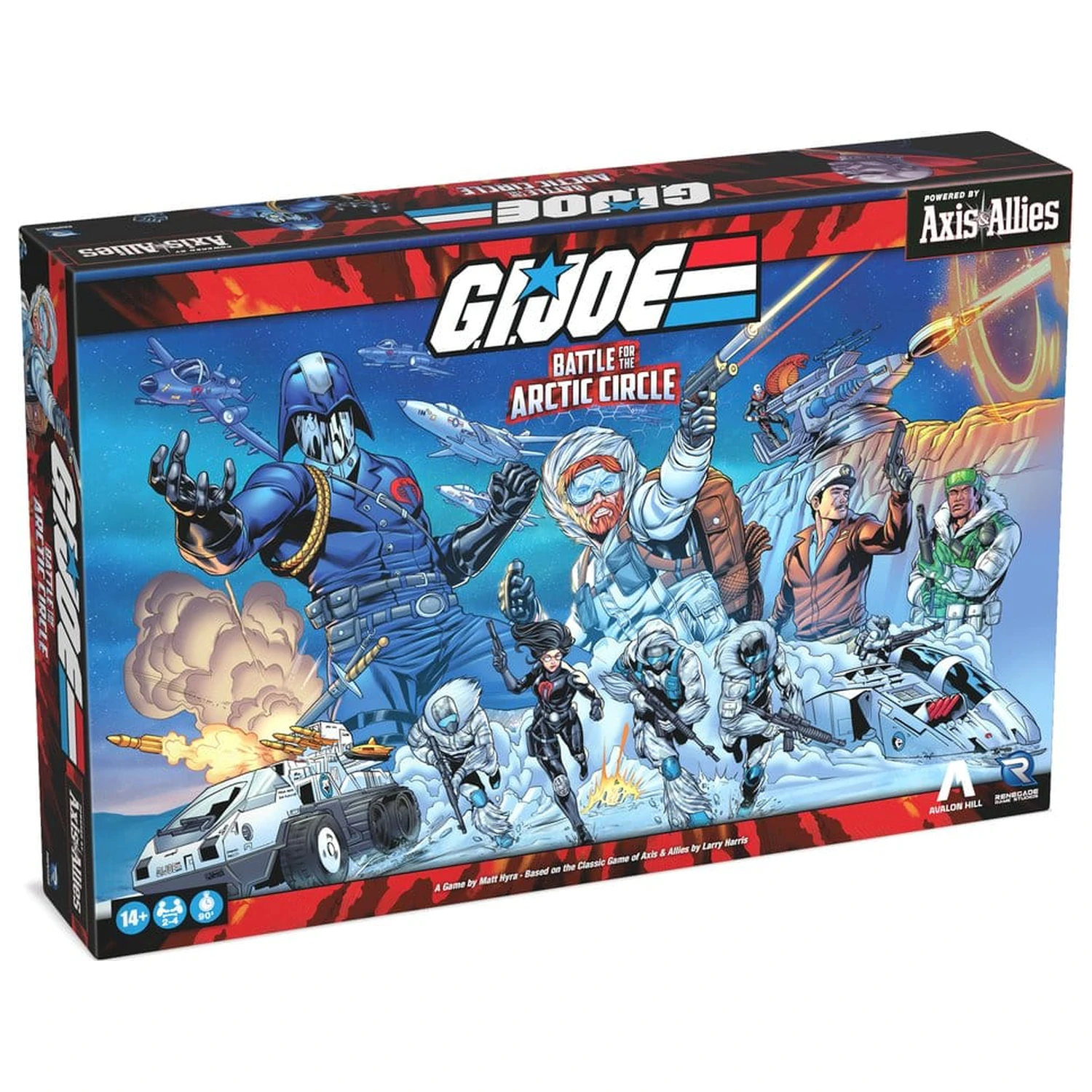 G.I. Joe gra planszowa Battle for the Arctic Circle napędzana Axis & Allies *Wersja angielska* zdjęcie produktu