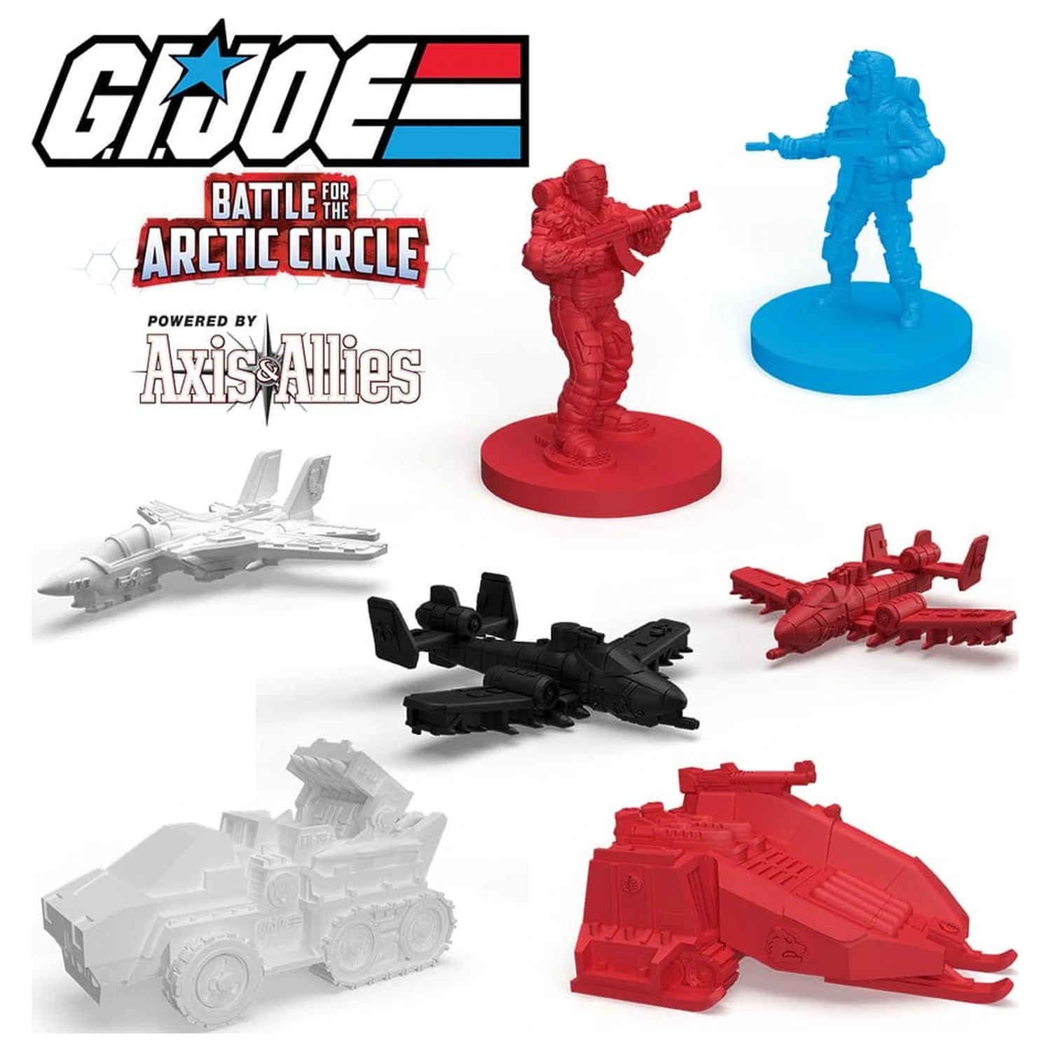 G.I. Joe gra planszowa Battle for the Arctic Circle napędzana Axis & Allies *Wersja angielska* zdjęcie produktu
