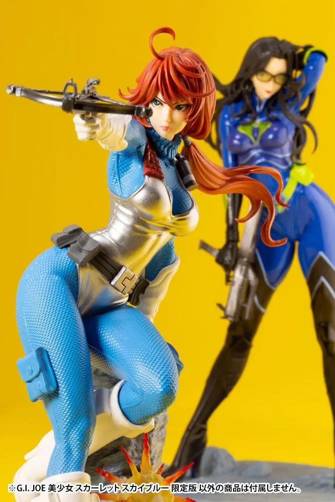 G.I. Joe Bishoujo statuetka z PVC 1/7 Scarlett 25th Anniversary Sky Blue Color Ver. 23 cm zdjęcie produktu