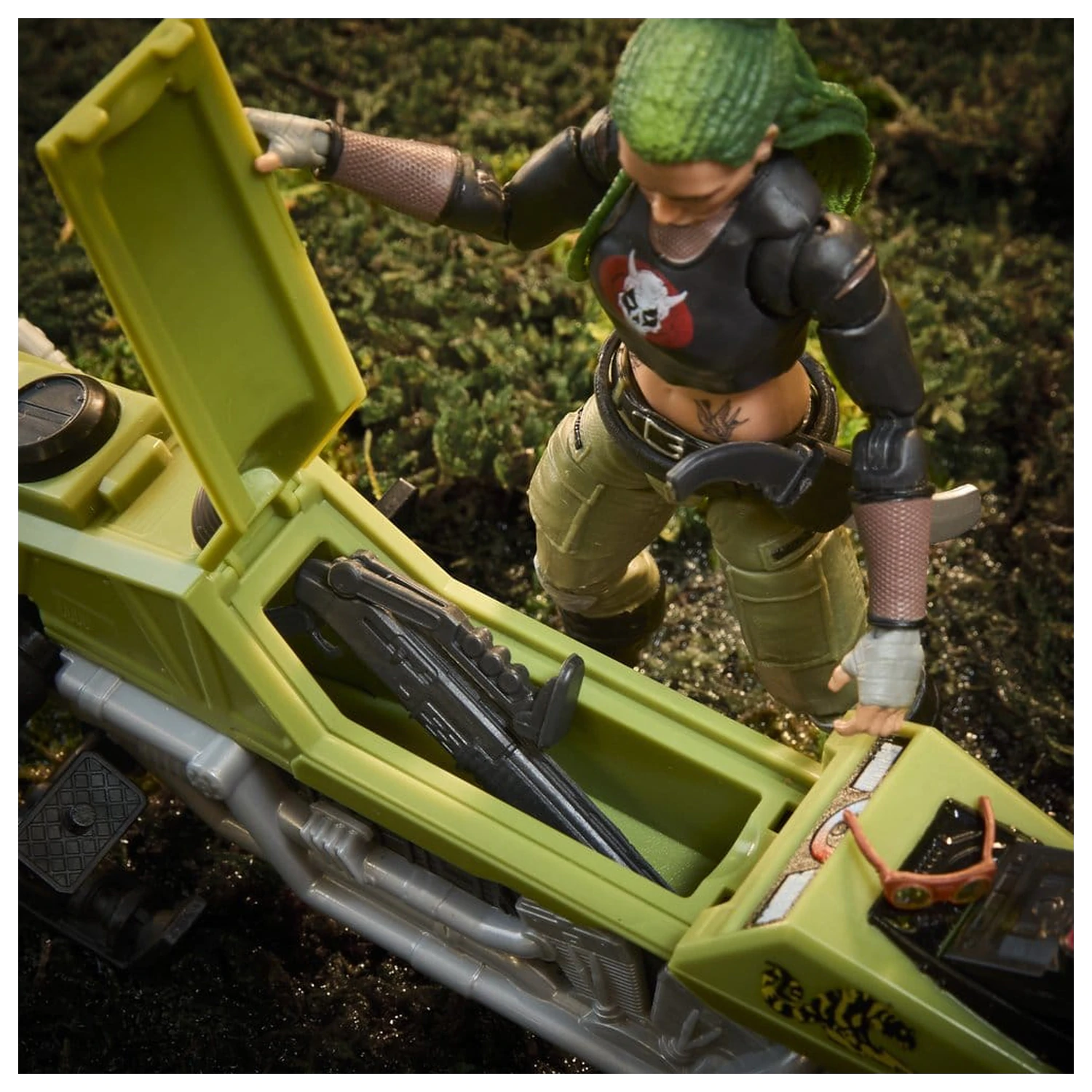 G.I. Joe Classified Series figurka akcji i zestaw pojazdu #194 Zanya i Dreadnok Chameleon (Swamp Skier) 15 cm zdjęcie produktu