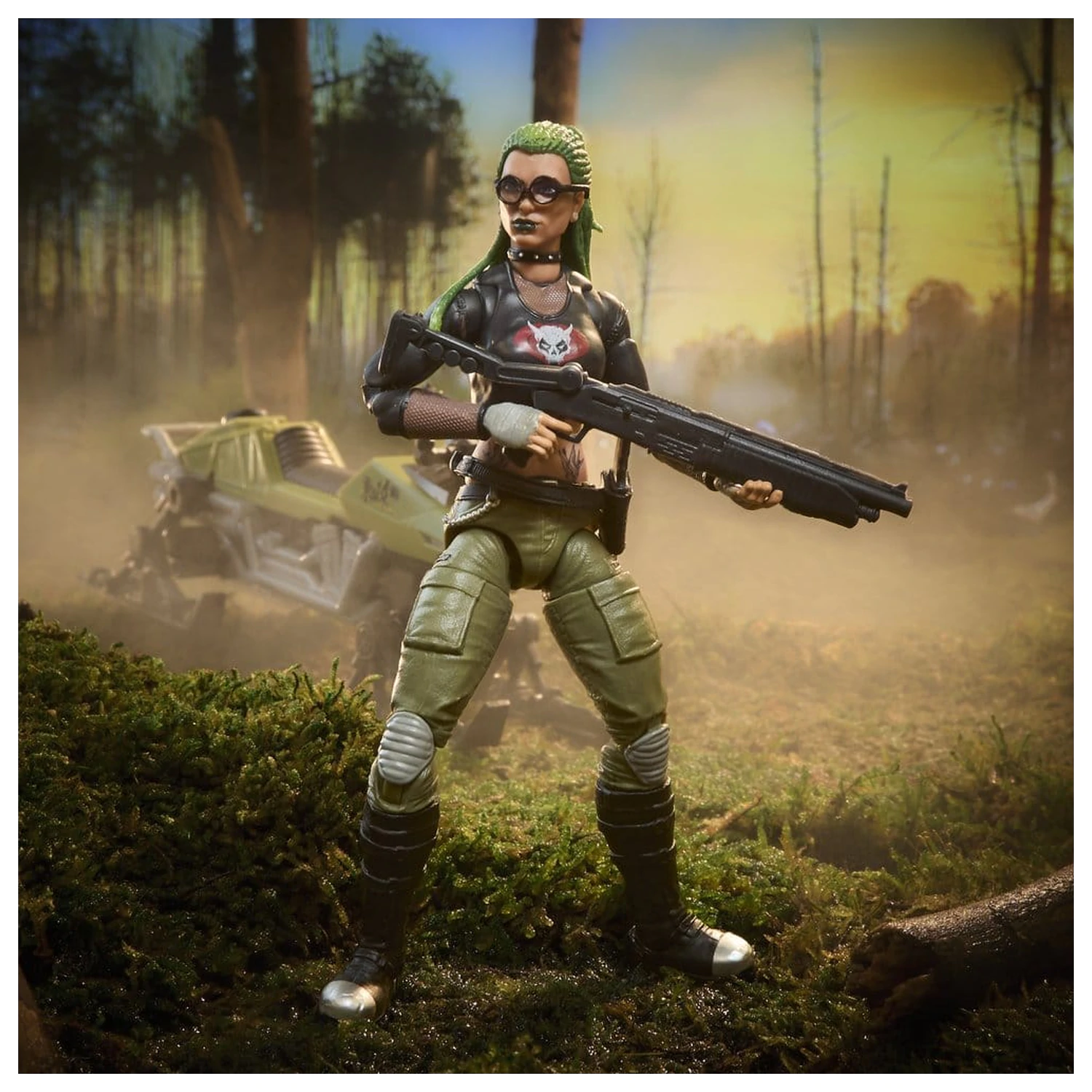 G.I. Joe Classified Series figurka akcji i zestaw pojazdu #194 Zanya i Dreadnok Chameleon (Swamp Skier) 15 cm zdjęcie produktu