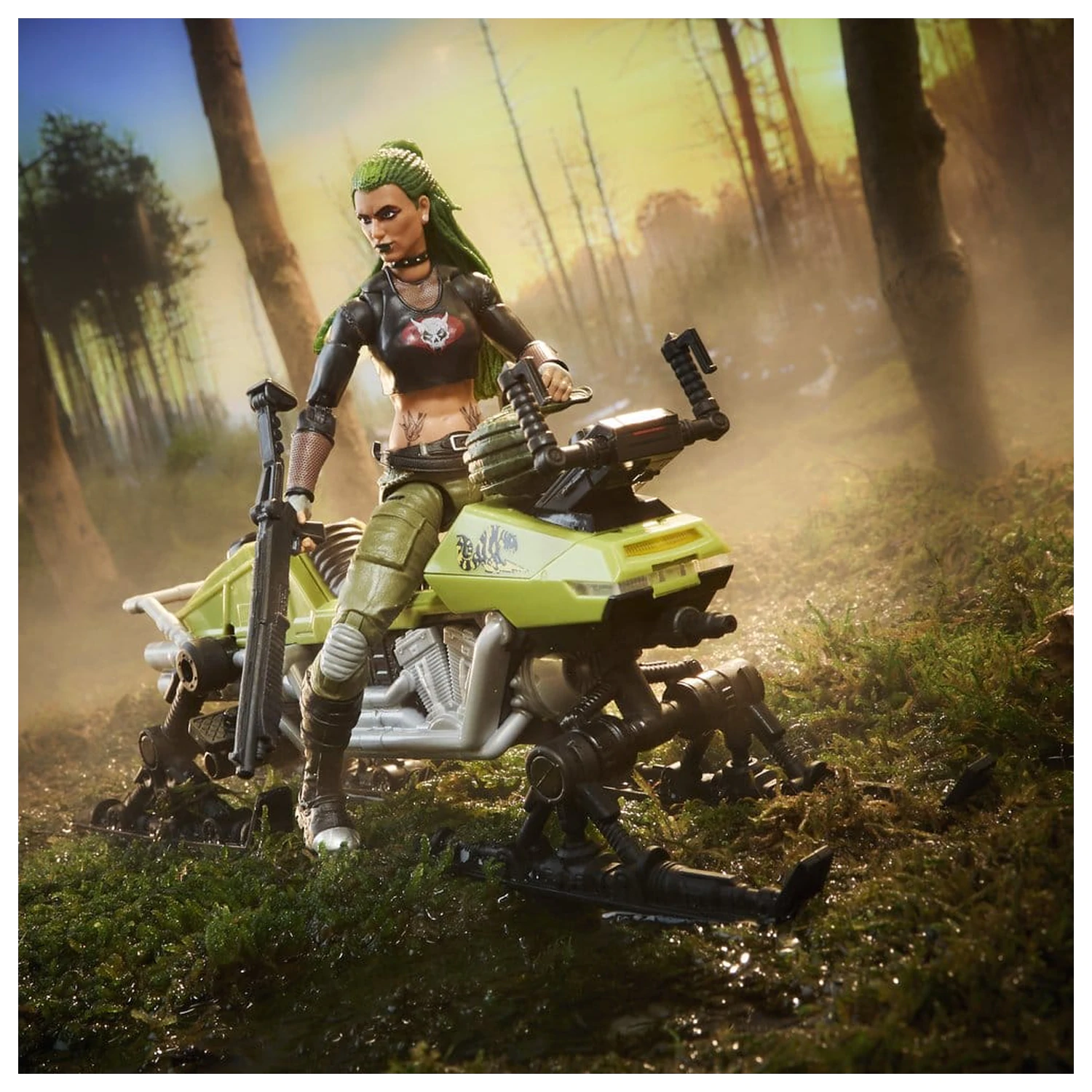 G.I. Joe Classified Series figurka akcji i zestaw pojazdu #194 Zanya i Dreadnok Chameleon (Swamp Skier) 15 cm zdjęcie produktu