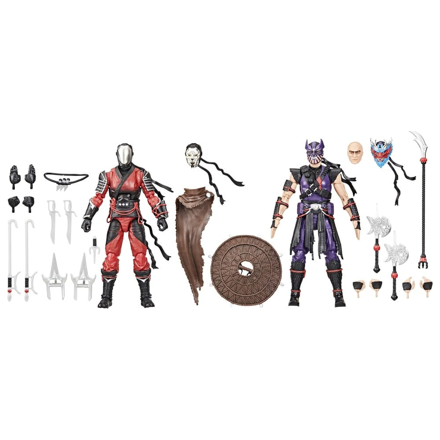 G.I. Joe Classified Series Zestaw 2 Figurek Akcji #160 Cobra Ninjas Slice & Dice 15 cm zdjęcie produktu