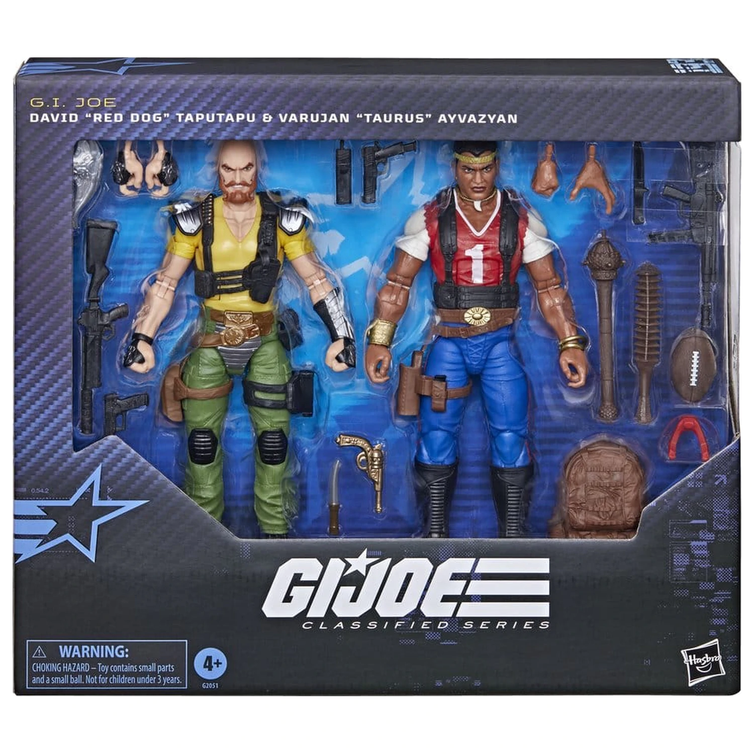 G.I. Joe Classified Series figurka akcji 2-Pack #193 David "Red Dog" Taputapu & Varujan "Taurus" Ayvazyan 15 cm zdjęcie produktu