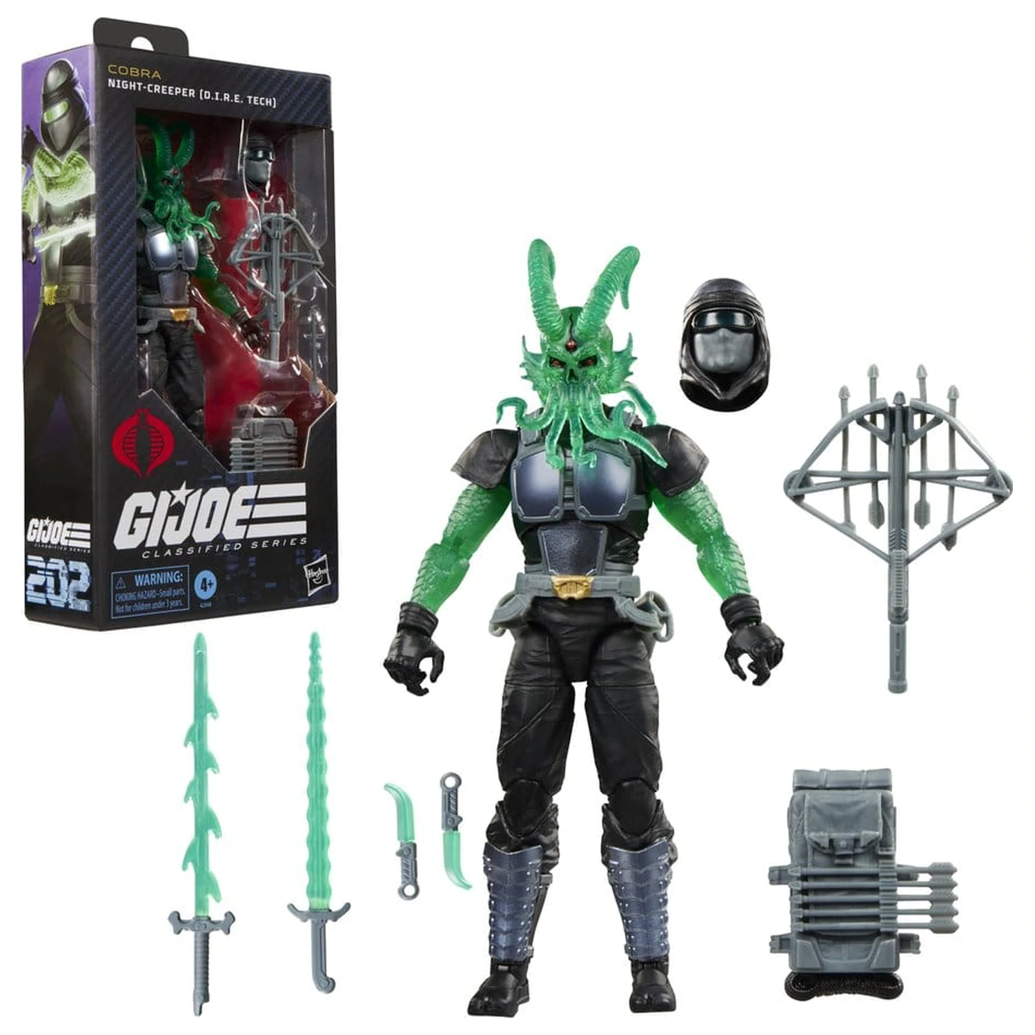 G.I. Joe Classified Series figurka akcji #202 Night-Creeper (D.I.R.E. Tech) 15 cm zdjęcie produktu