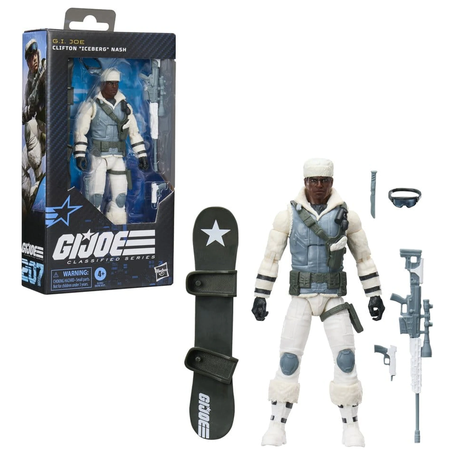 G.I. Joe Classified Series figurka akcji #207 Clifton "Iceberg" Nash 15 cm zdjęcie produktu
