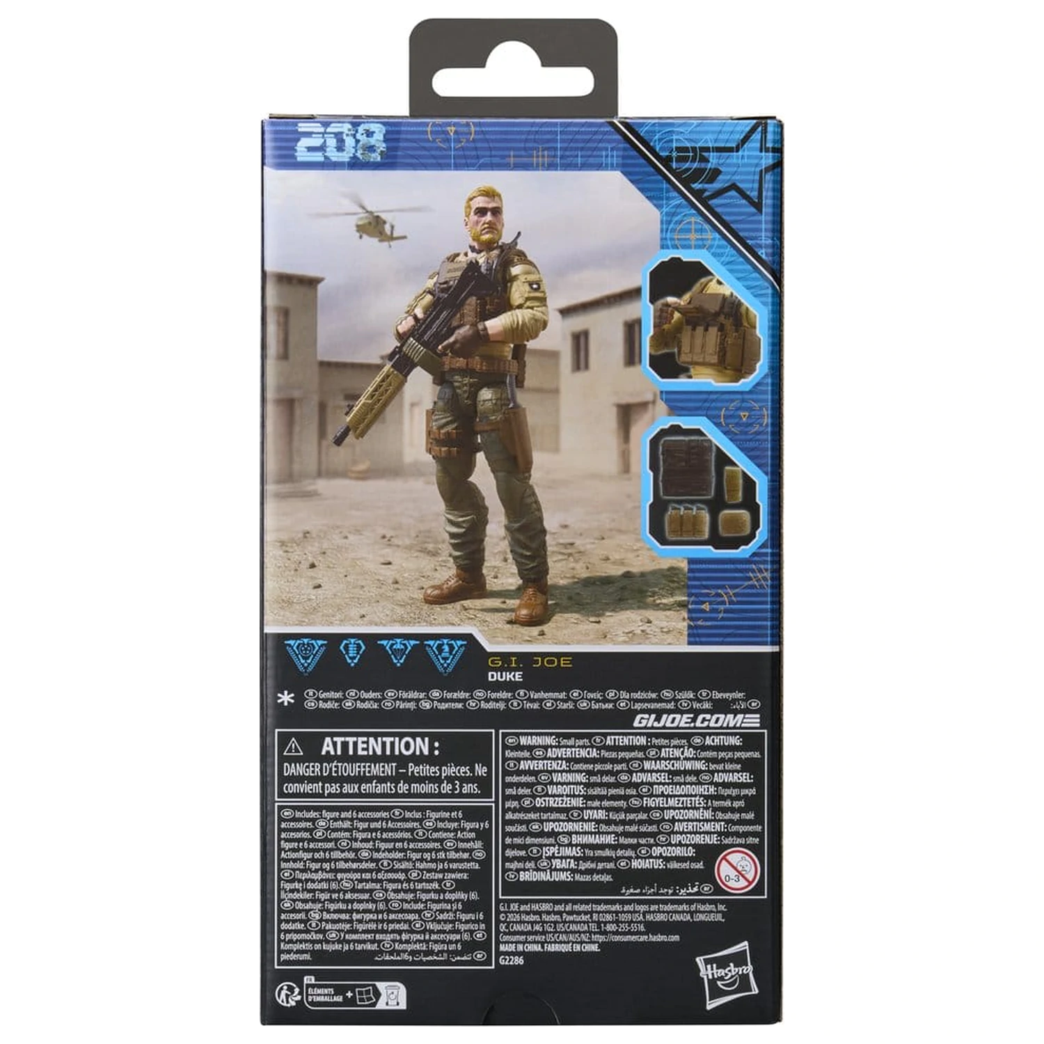 G.I. Joe Classified Series figurka akcji #208 Duke 15 cm zdjęcie produktu