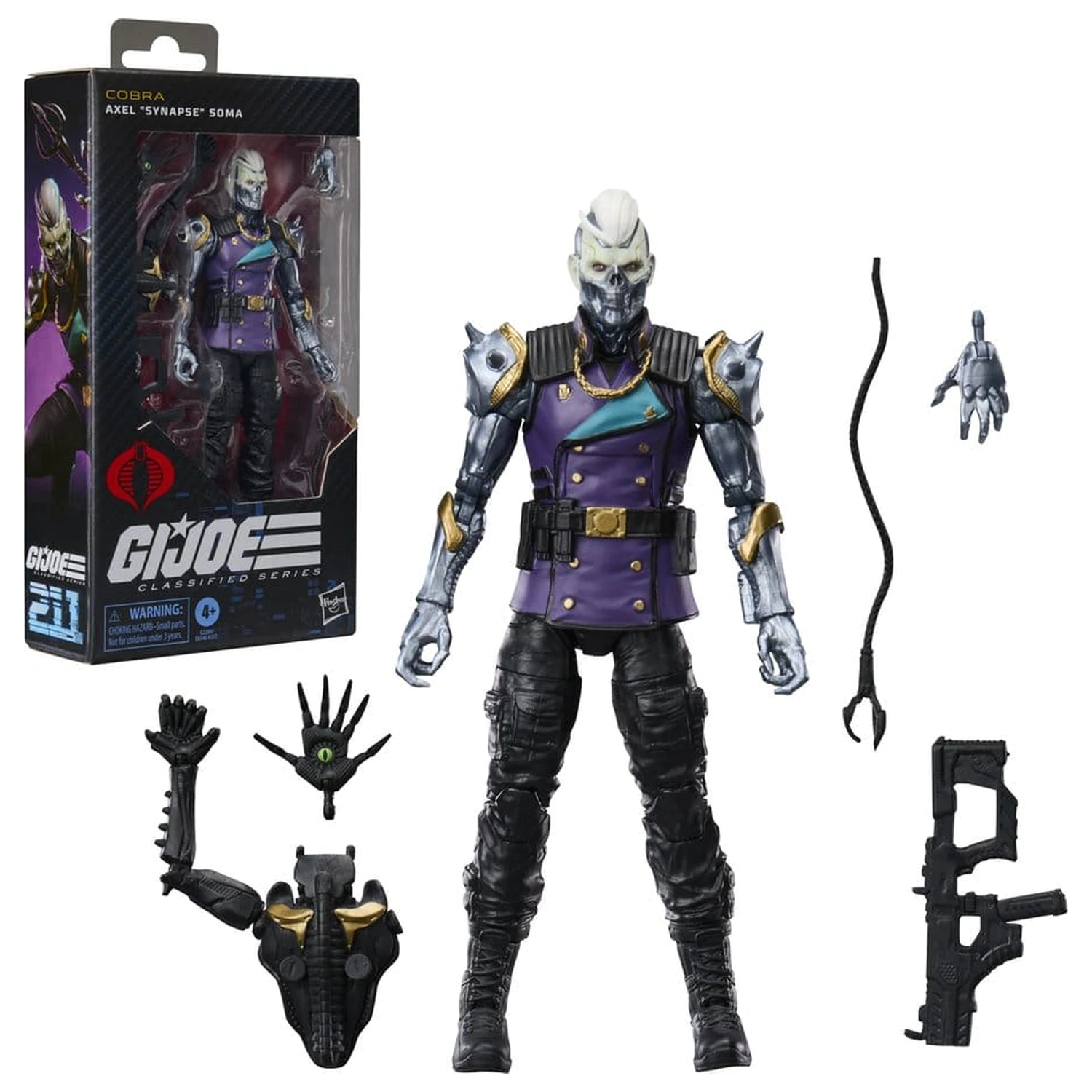 G.I. Joe Classified Series figurka akcji #211 Axel "Synapse" Soma 15 cm zdjęcie produktu