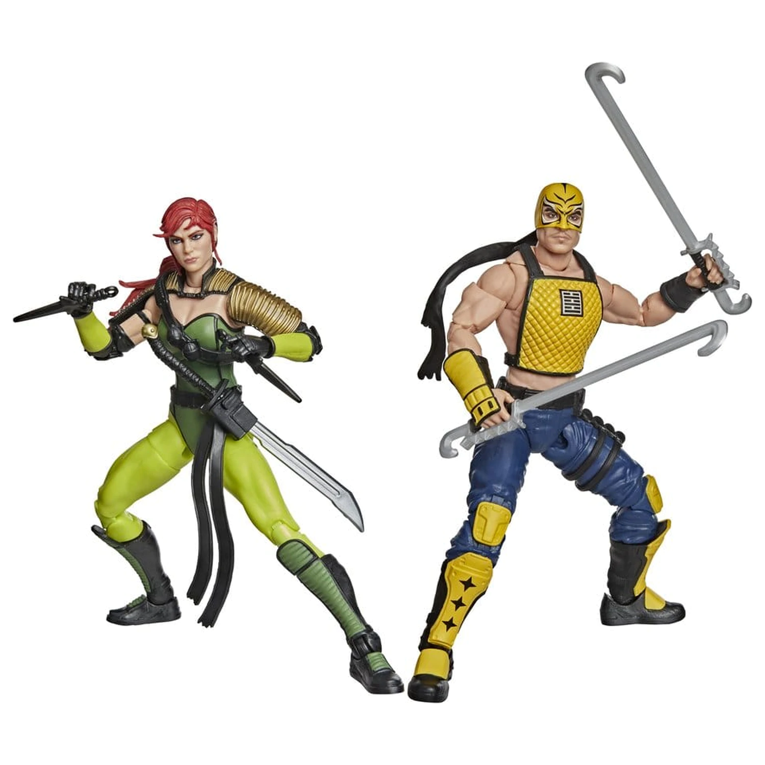 G.I. Joe Classified Series figurka akcji, zestaw 2 sztuk #212 Ninja Force Scarlett i T'Jbang 15 cm zdjęcie produktu