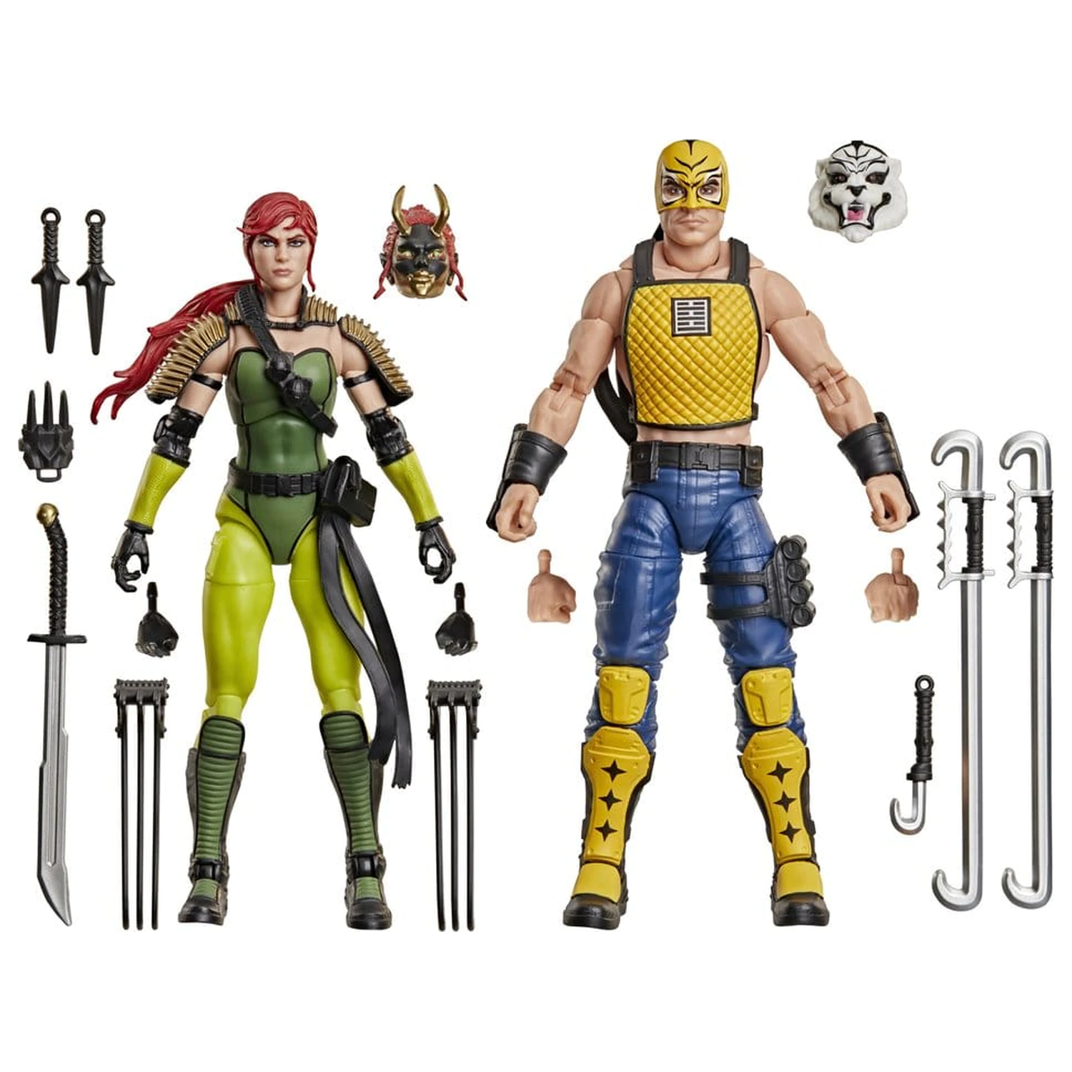 G.I. Joe Classified Series figurka akcji, zestaw 2 sztuk #212 Ninja Force Scarlett i T'Jbang 15 cm zdjęcie produktu
