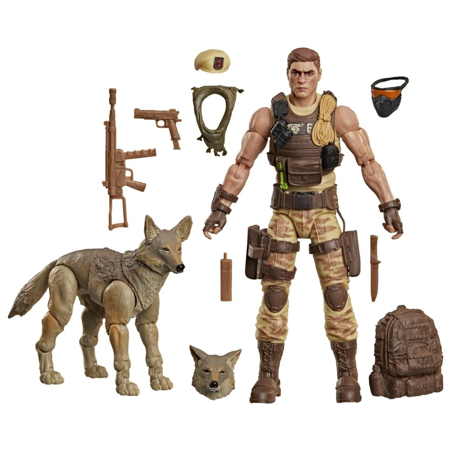 G.I. Joe Classified Series figurka akcji #217 Dusty & Coyote Sandstorm 15 cm zdjęcie produktu