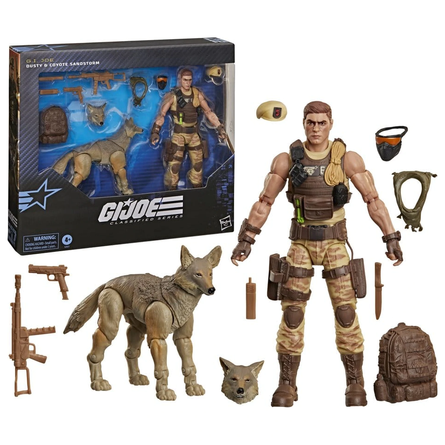 G.I. Joe Classified Series figurka akcji #217 Dusty & Coyote Sandstorm 15 cm zdjęcie produktu