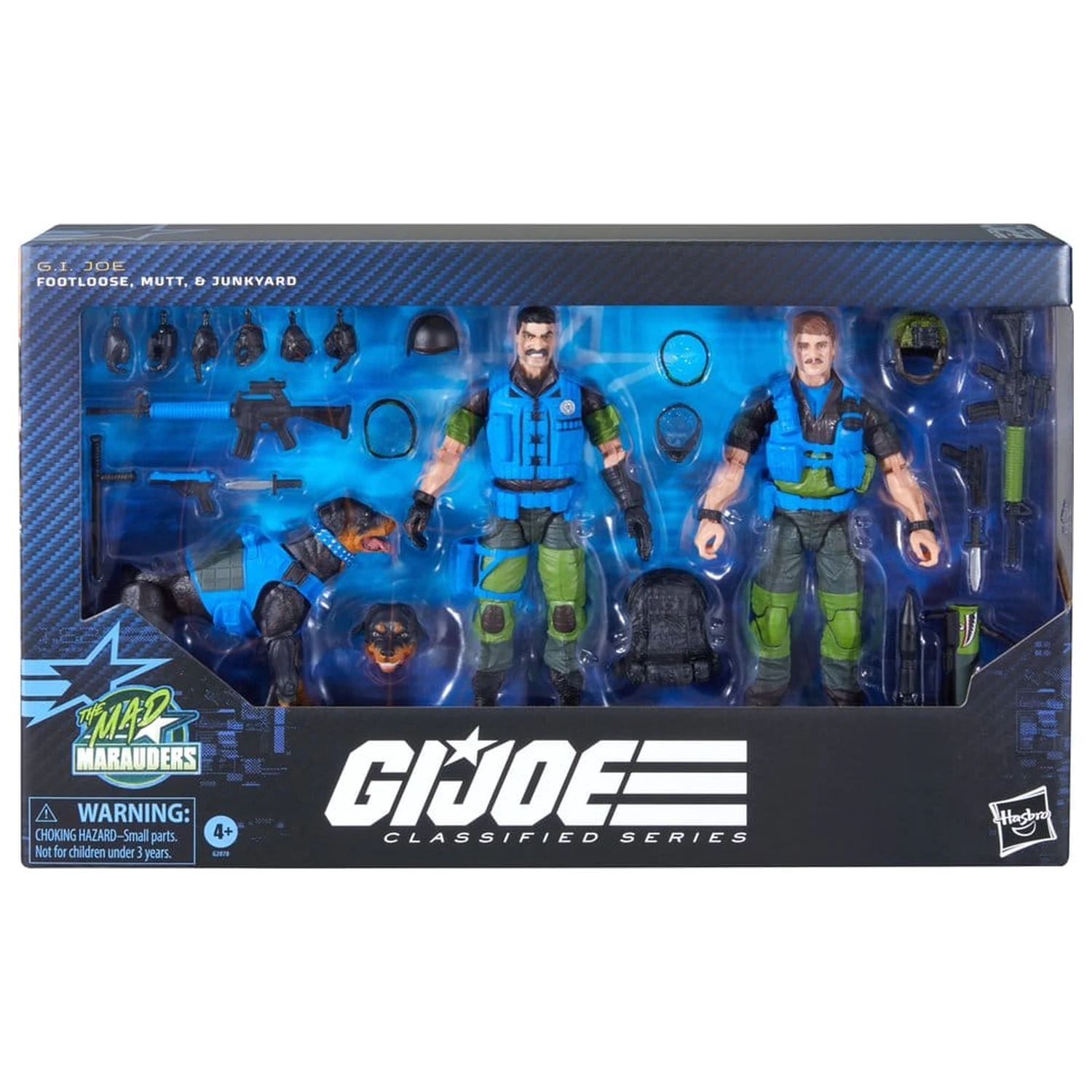 G.I. Joe Classified Series figurka akcji 3-pak #220 Mad Marauders: Footloose & Mutt & Junkyard 15 cm zdjęcie produktu