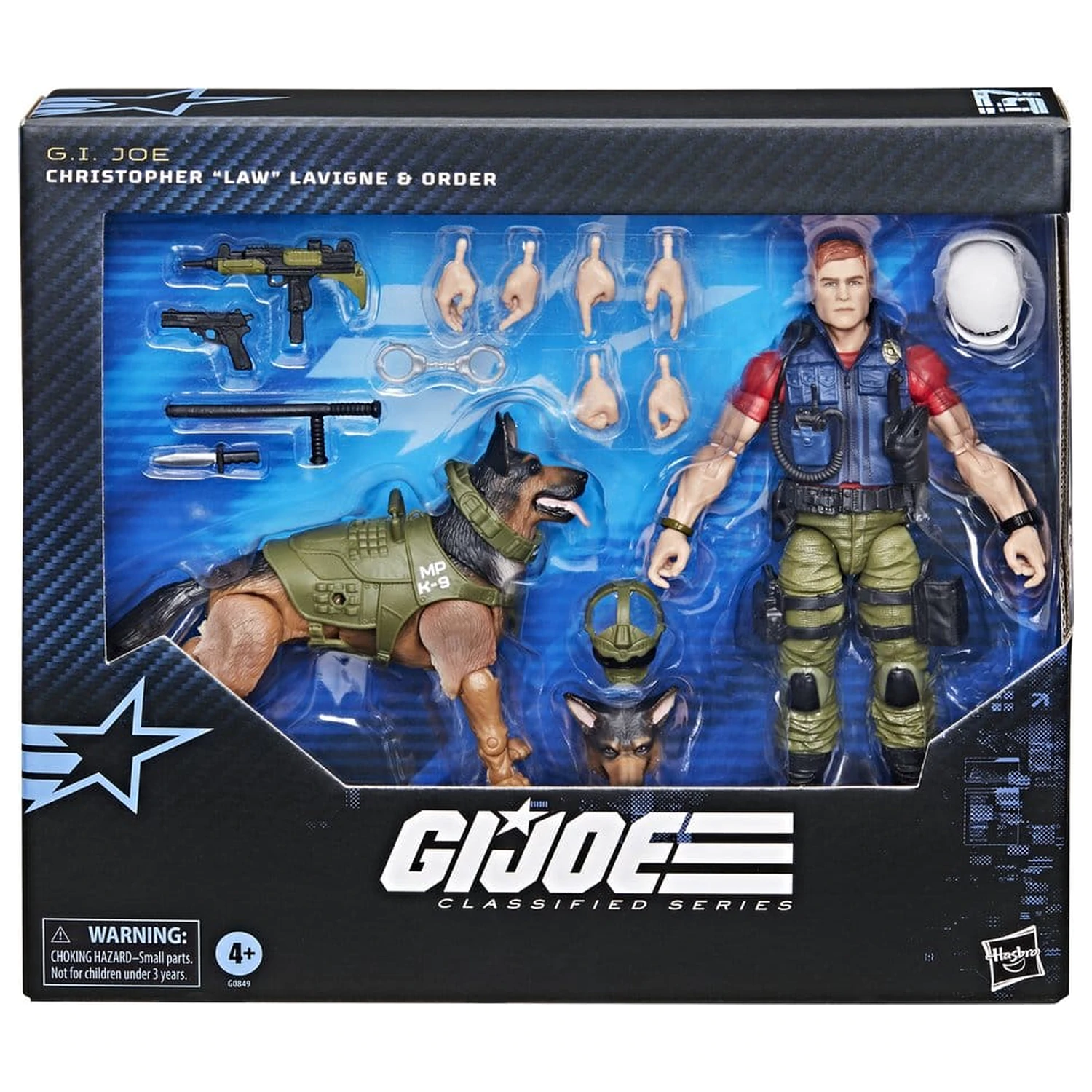 Figurka akcji G.I. Joe Classified Series numer 157 Christopher Law Lavigne i Order 15 cm zdjęcie produktu