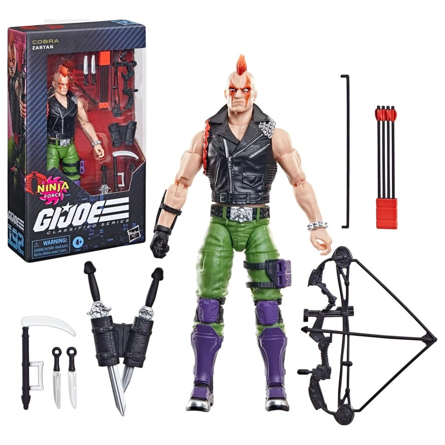 G.I. Joe Classified Series figurka akcji #192 Ninja Force Zartan 15 cm zdjęcie produktu