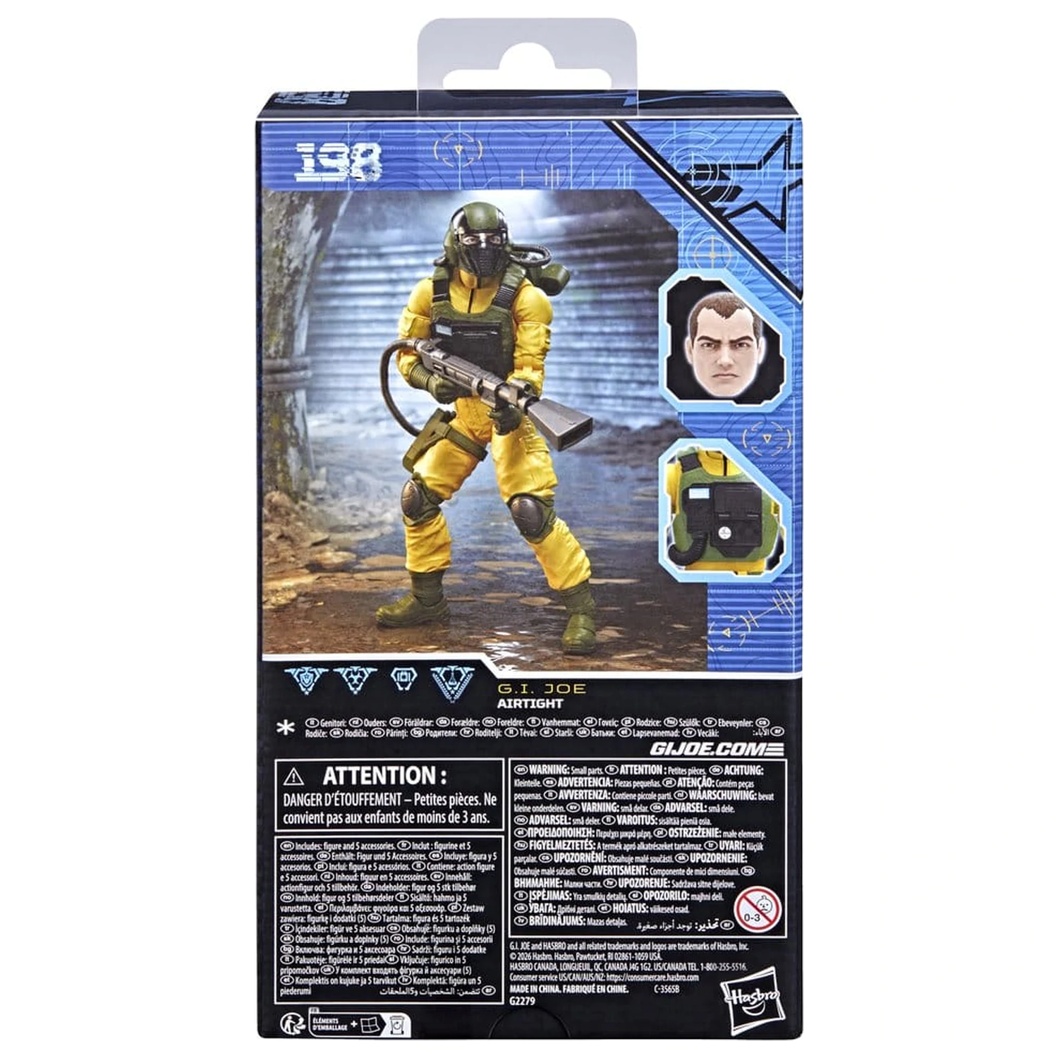 G.I. Joe Classified Series figurka akcji #198 Airtight 15 cm zdjęcie produktu