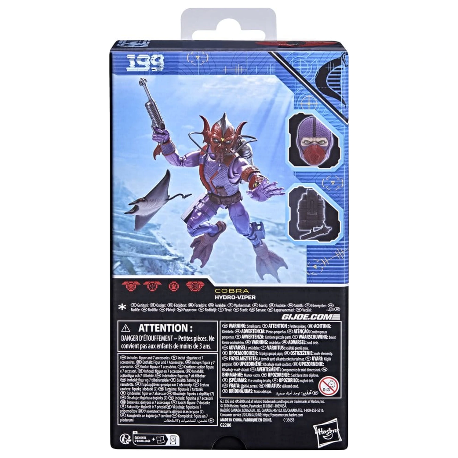 G.I. Joe Classified Series figurka #199 Hydro-Viper 15 cm zdjęcie produktu