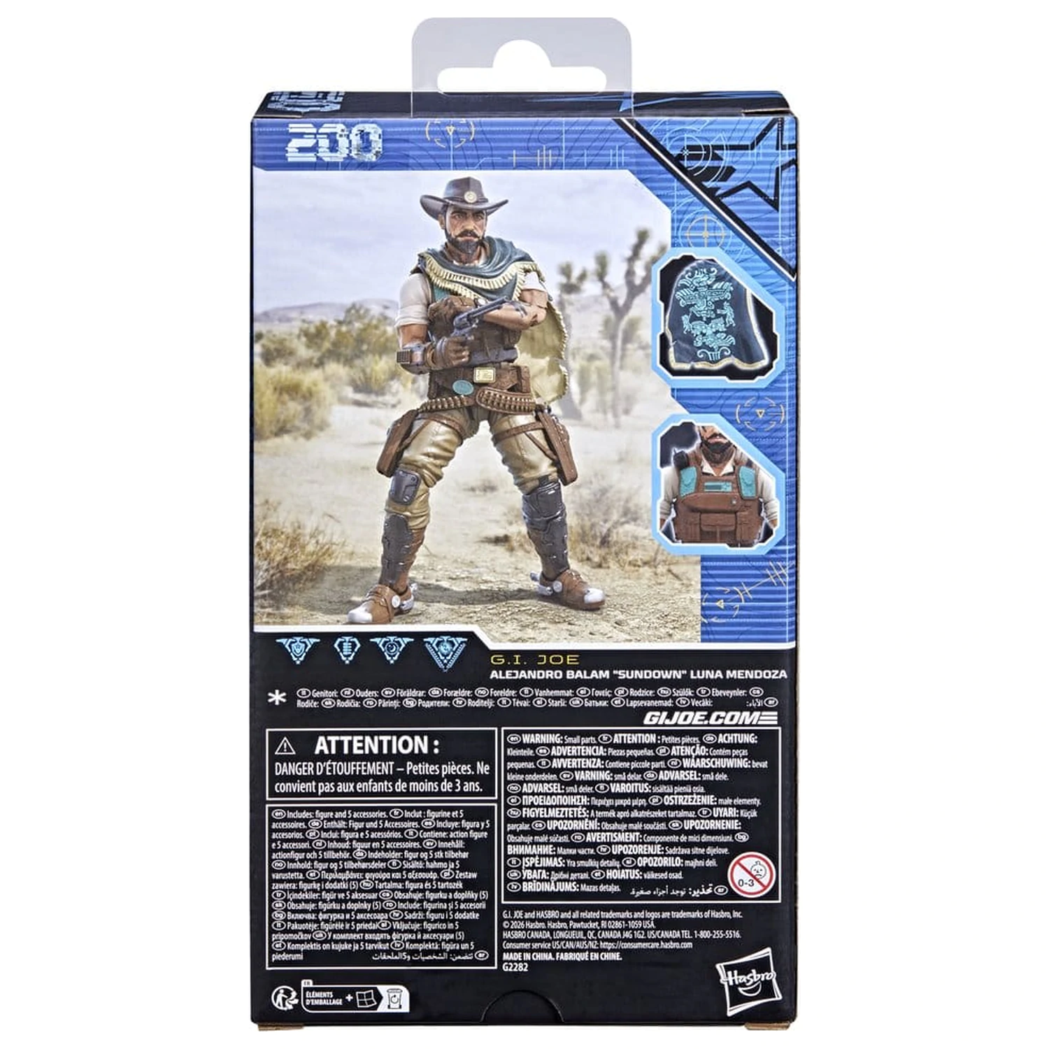 G.I. Joe Classified Series figurka akcji #200 Alejandro Balam "Sundown" Luna Mendoza 15 cm zdjęcie produktu