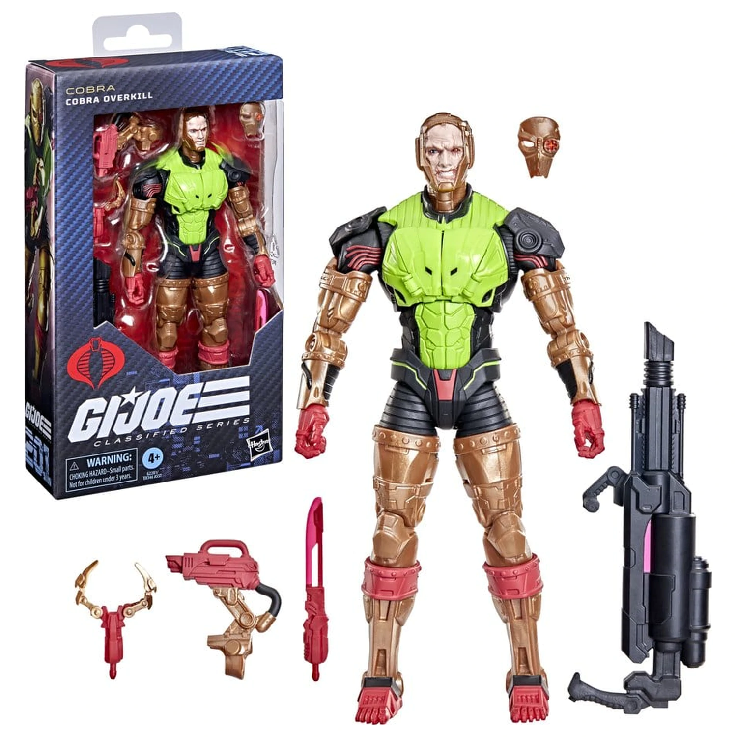 G.I. Joe Classified Series figurka akcji #201 Cobra Overkill 15 cm zdjęcie produktu