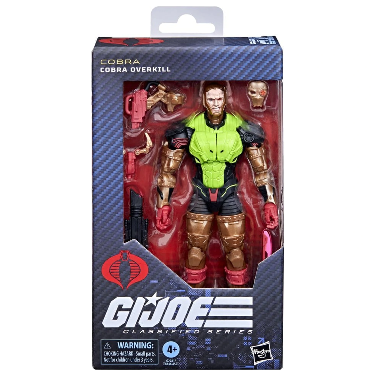 G.I. Joe Classified Series figurka akcji #201 Cobra Overkill 15 cm zdjęcie produktu