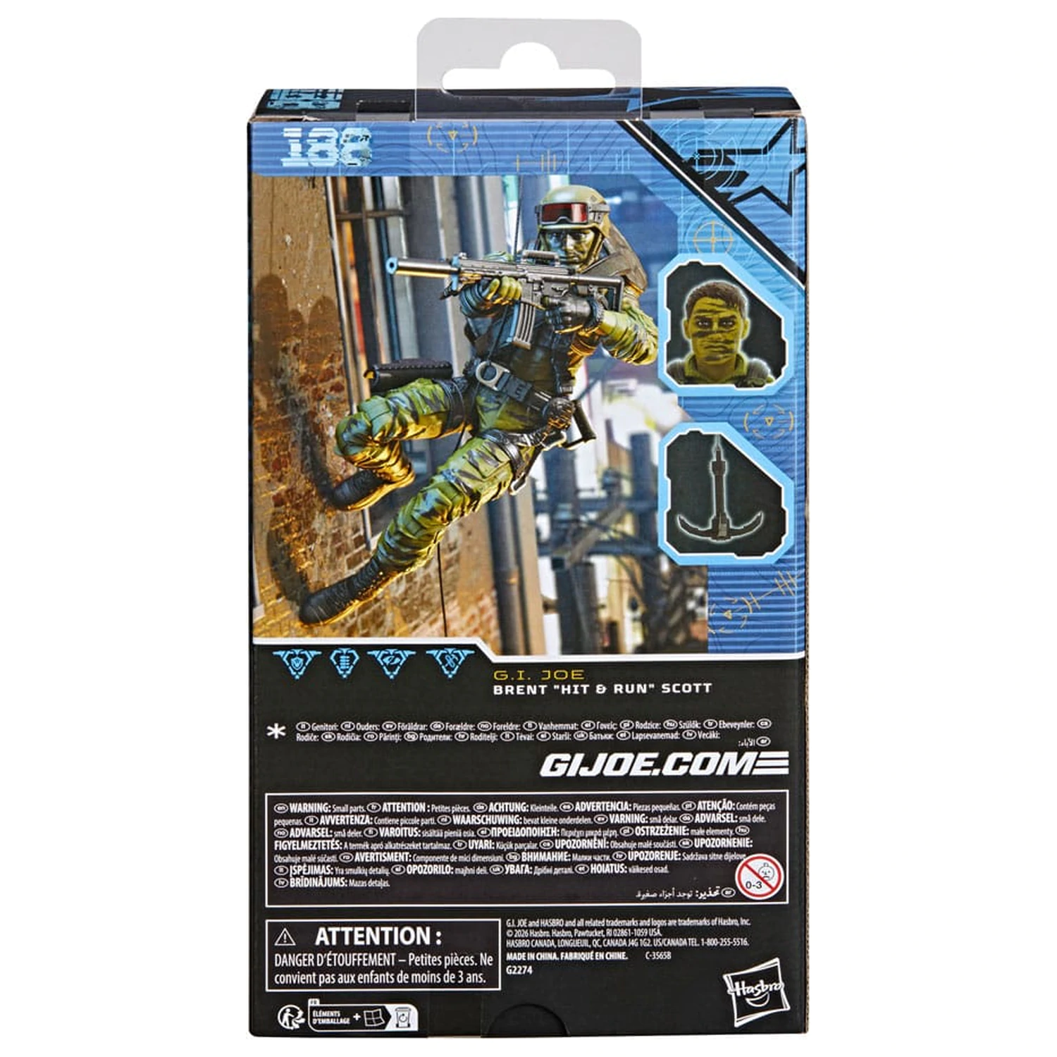 G.I. Joe Classified Series figurka Brent "Hit & Run" Scott 15 cm zdjęcie produktu