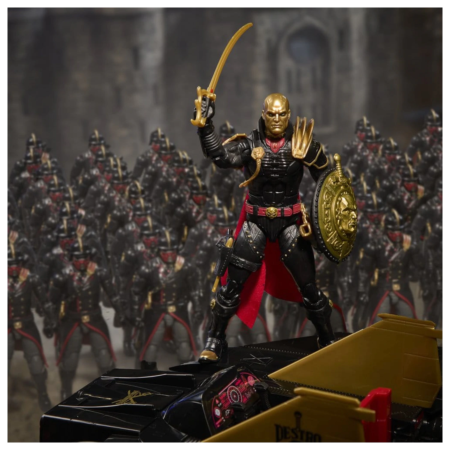 G.I. Joe Classified Series figurka akcji i zestaw pojazdów #203 Destro & Iron Grenadier Despoiler 15 cm zdjęcie produktu